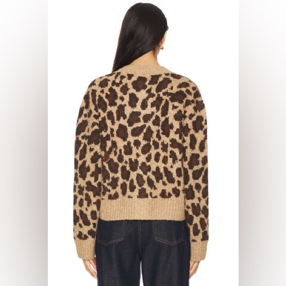 NWT Lovers and Friends Florent Cardigan in Leopard, Size Small - Picture 3 of 12